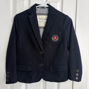 ABERCROMBIE & FITCH | NAVY BLUE BLAZER | SZ S
